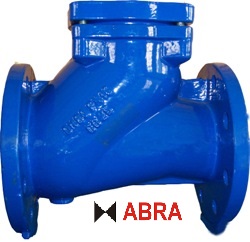 Обратный клапан шаровой фланцевый для канализации под давлением и других применений DN40-600 PN10/16.
