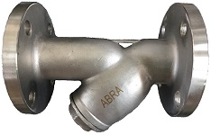 Безупречный внешний вид: фильтр ABRA-YF-3000-SS316 сетчатого фланцевого из нержавеющей стали: